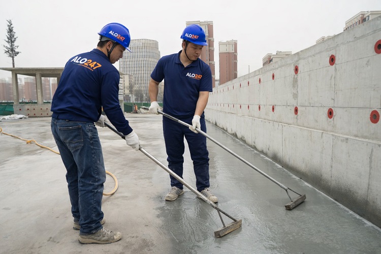 Thi công chống thấm trần chung cư tại Cầu Giấy