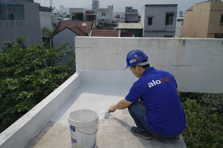 Thợ alo247 thi công chống thấm tại Tây Tựu