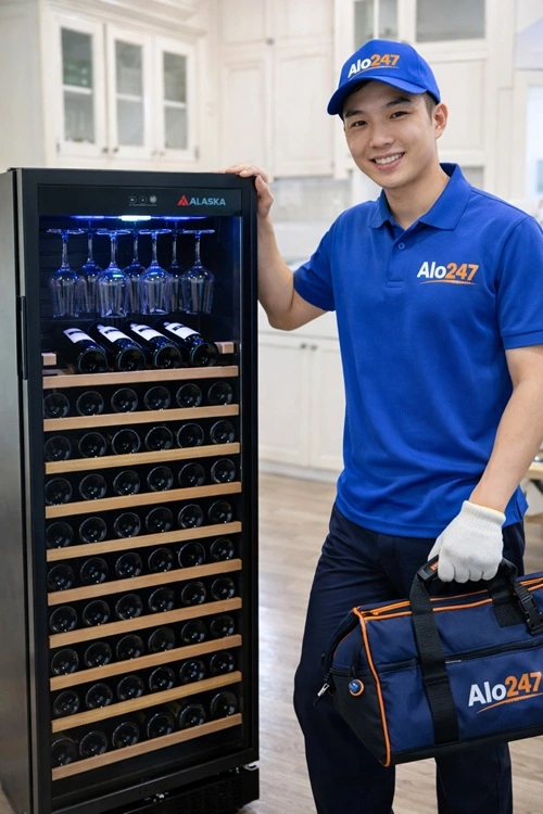 thợ sửa tủ rượu vang alo247