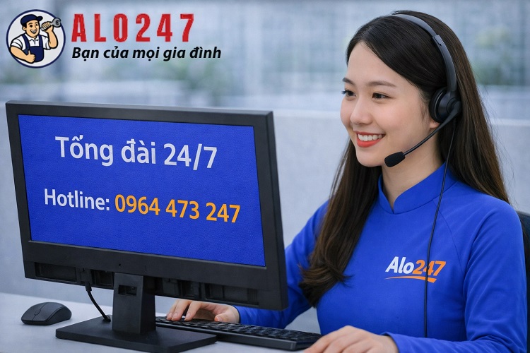 Tổng đài 24/7 của alo247