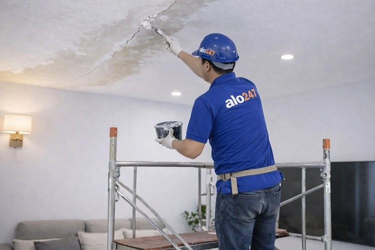 Chống thấm trần bị thấm dột