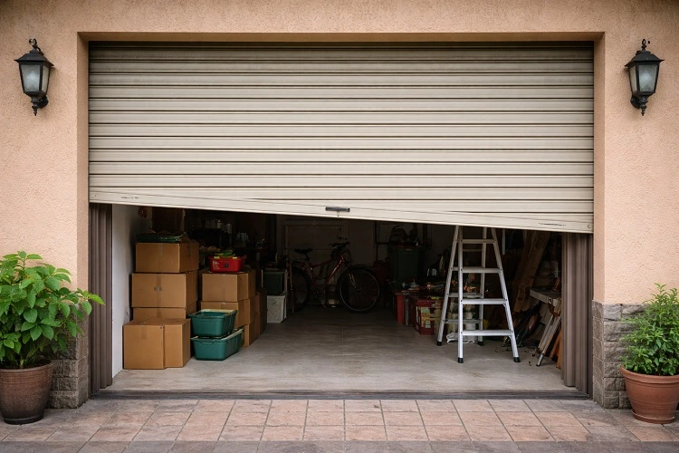 Cửa cuốn bị kẹt nan