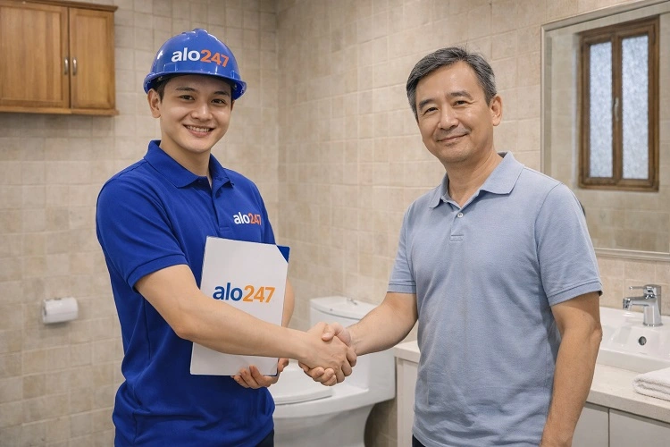 Ký bảo hành sau thi công