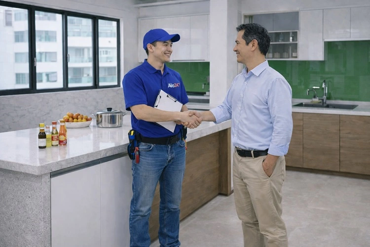 Ký bảo hành sau sửa chữa dịch vụ