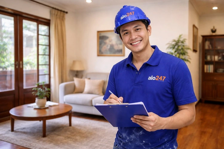 Thợ ký bảo hành sau sửa chữa