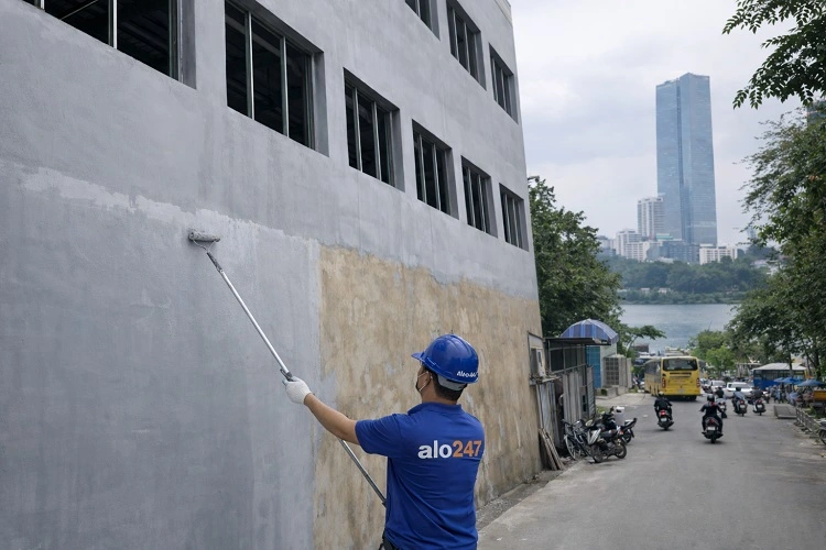 Thi công chống thấm ngoài trời