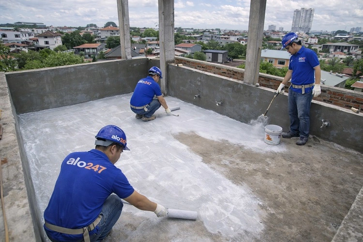 Thợ alo247 Thi công chống thấm tại Việt Hưng
