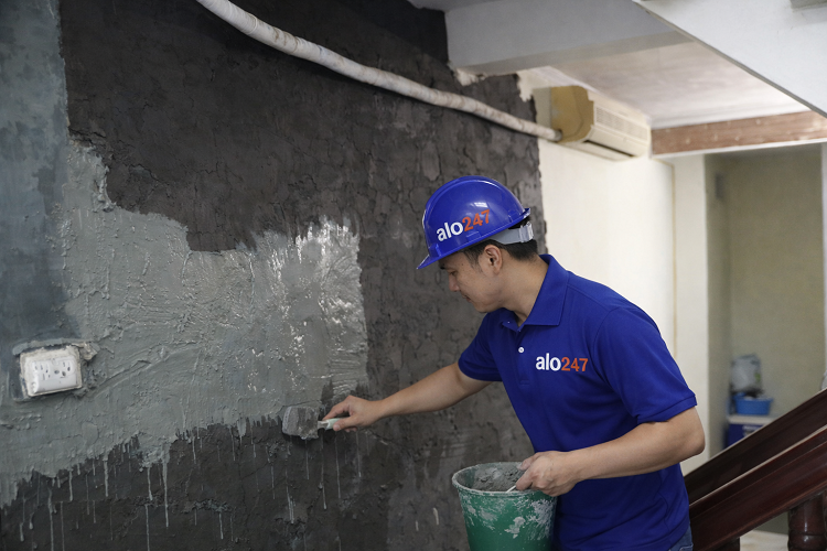 Thợ alo247 sửa chữa tường ẩm