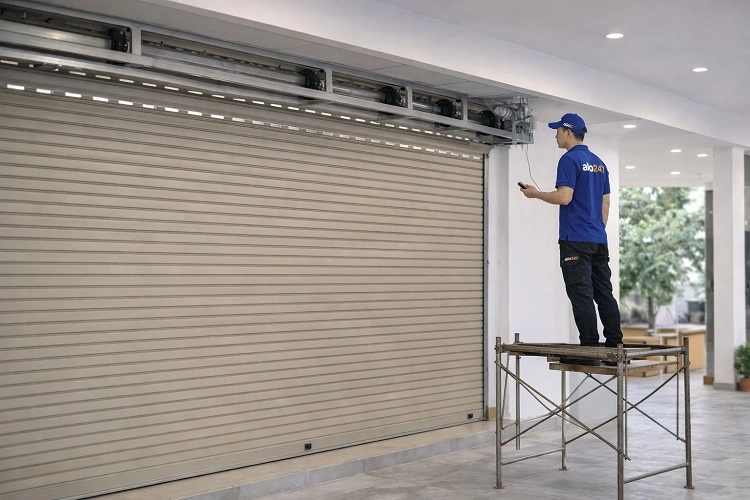 Thợ alo247 sửa cửa cuốn tại Bạch Mai