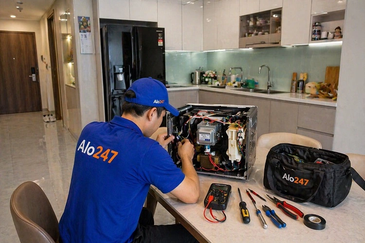 Thợ alo247 sửa lò vi sóng Bosch