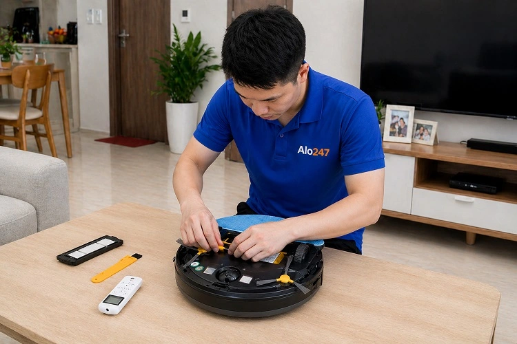 Thợ alo247 sửa robot hút bụi dreame
