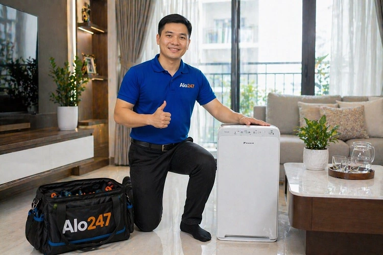 Thợ sửa máy hút ẩm Daikin của alo247
