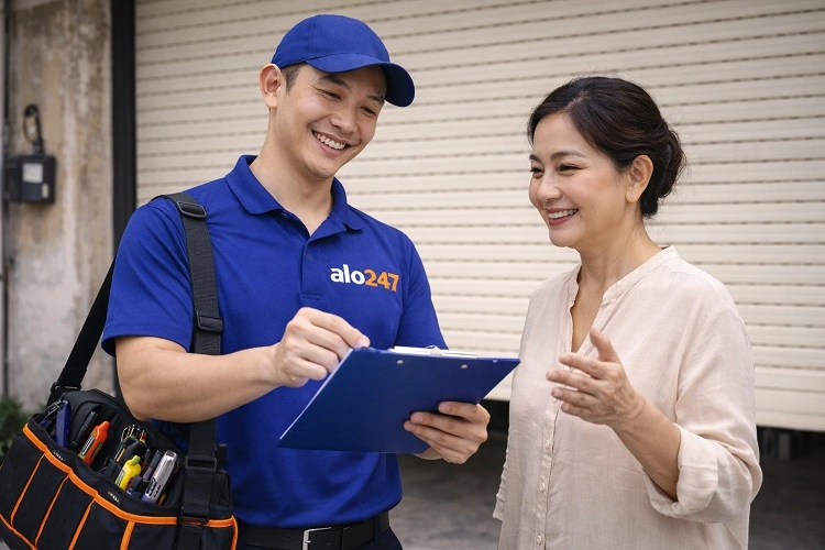 Bàn giao và ký bảo hành sau sửa chữa