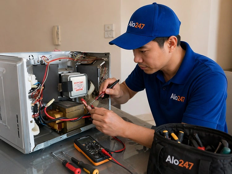 Thợ sửa chữa lò vi sóng tại Ba Đình của alo247