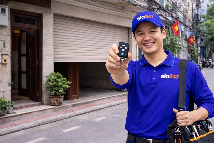 Thợ sửa cửa cuốn tại Hồng Hà của alo247