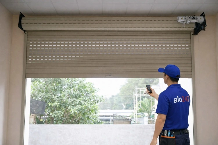 Thợ sửa điều khiển cửa cuốn alo247