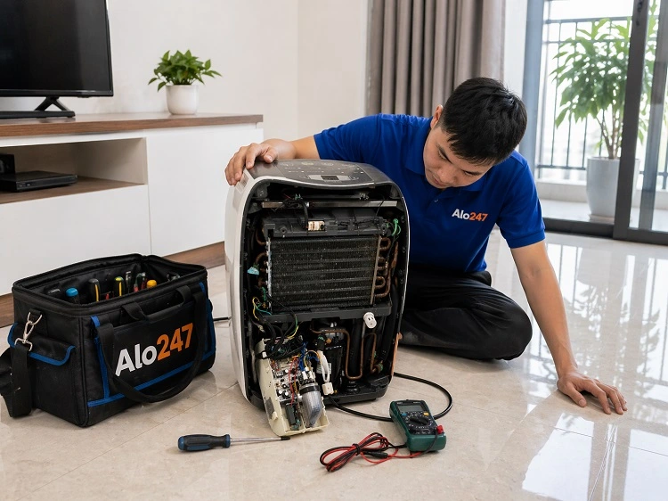 Thợ sửa máy hút ẩm Daikin