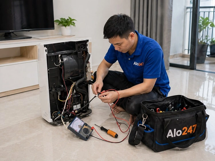 Thợ sửa máy hút ẩm Electrolux