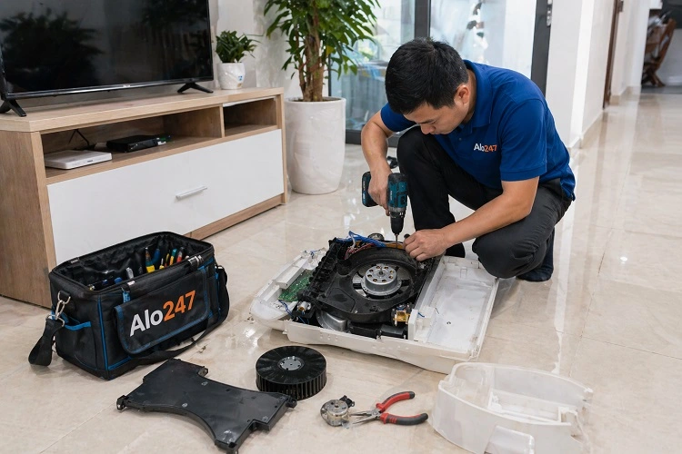 Thợ sửa máy hút ẩm Sharp