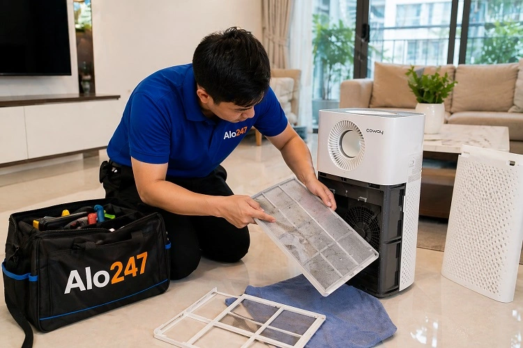 Thợ sửa máy lọc không khí Coway