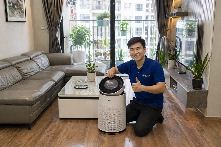 Thợ sửa máy lọc không khí LG