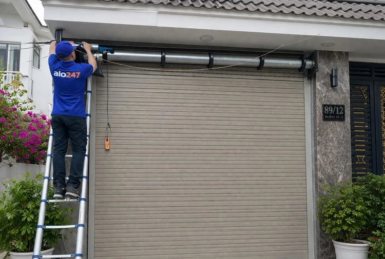 Thợ sửa motor cửa cuốn tại Đại Mỗ