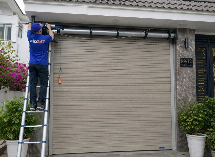 Thợ sửa motor cửa cuốn tại Xuân Phương