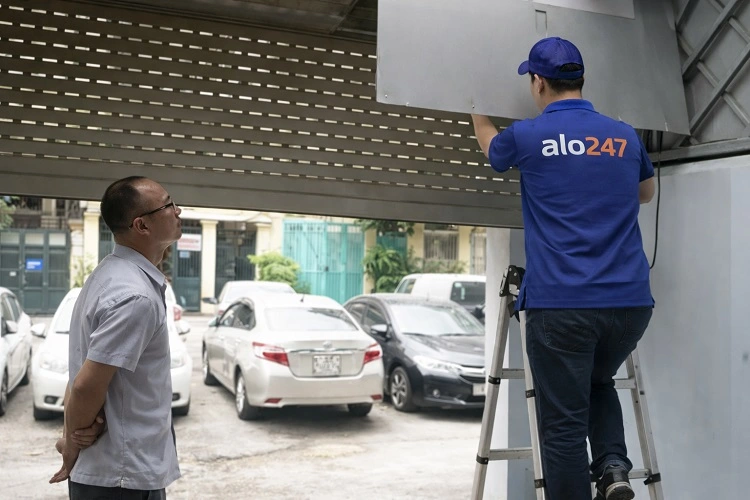 Thợ sửa sửa cuốn tại Yên Hoà