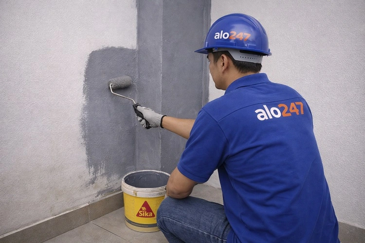 Thợ thi công chống thấm tại Yên Nghĩa