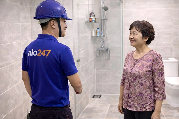 Bàn giao và ký bảo hành cùng sự hài lòng của khách hàng