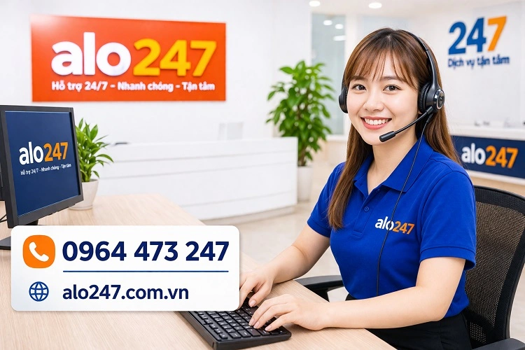Tổng đài của alo247 luôn hỗ trợ 24/7