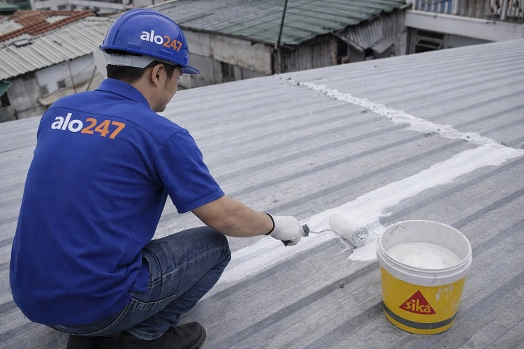 thợ sửa mái tôn chống dột