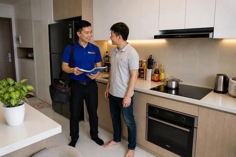 Bàn giao và ký bảo hành