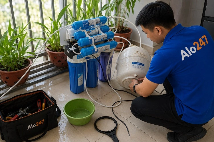 Thợ alo247 Sửa máy lọc nước tại Nghĩa Đô