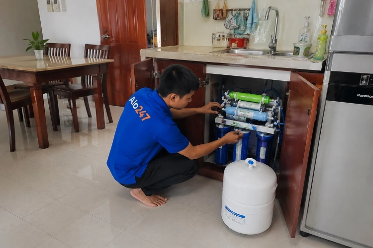 Thợ alo247 Sửa máy lọc nước uy tín tại Đại Mỗ