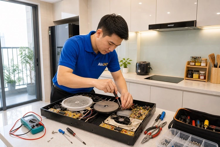 Thợ alo247 sửa bếp từ Faster