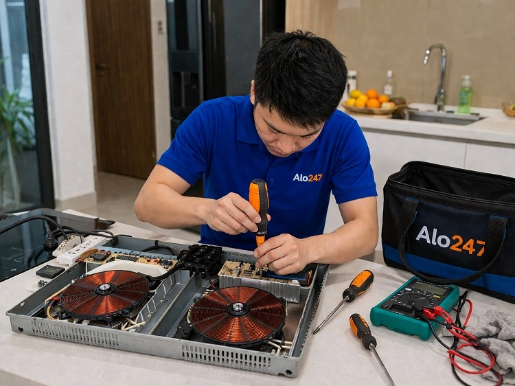 Thợ alo247 sửa bếp từ electrolux