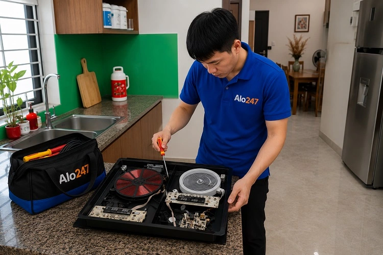 Thợ alo247 sửa bếp từ tại Hai Bà Trưng