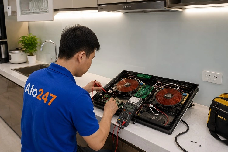 Thợ alo247 sửa bếp từ tại Hoàn Kiếm