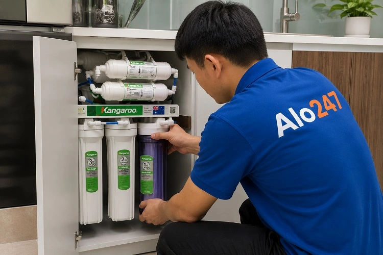Thợ alo247 sửa chữa máy lọc nước Kangaroo