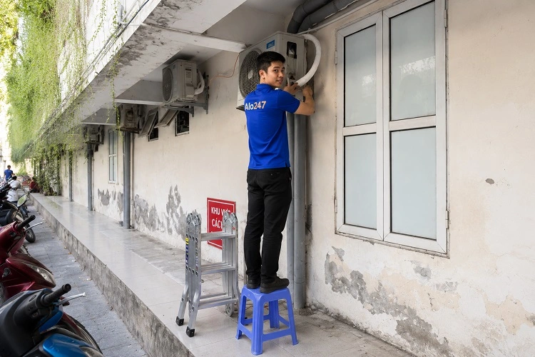 Thợ alo247 sửa điều hoà không lạnh tại Đông Ngạc