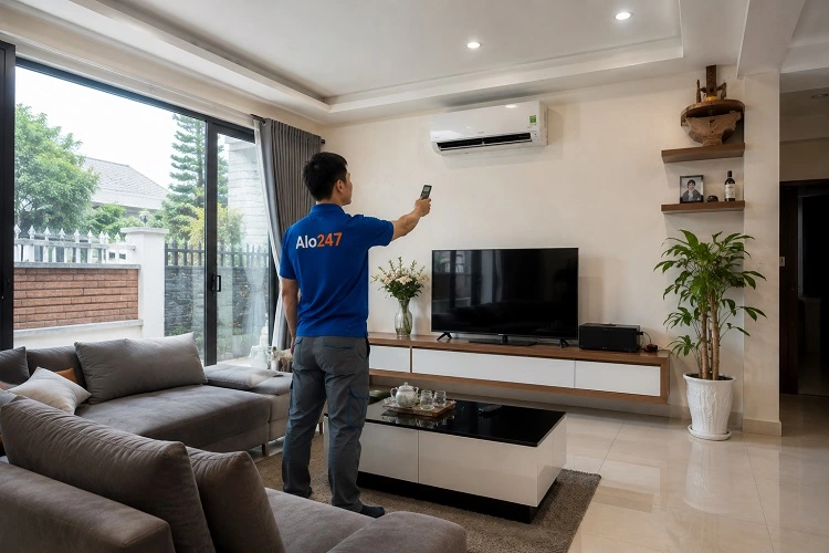 Thợ alo247 sửa điều hoà không lên nguồn tại Tây Tựu