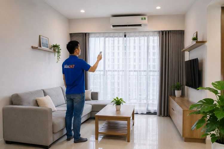 Thợ alo247 sửa điều hoà không lên nguồn tại Thượng Cát