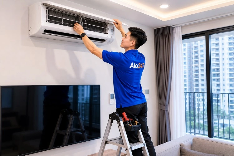 Thợ alo247 sửa điều hoà tại Định Công