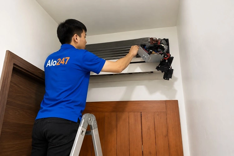 Thợ alo247 sửa điều hoà tại Láng uy tín