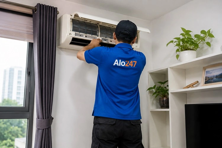 Thợ alo247 sửa điều hoà tại Lĩnh Nam