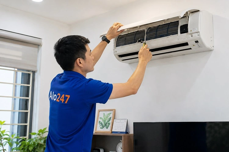 Thợ alo247 sửa điều hoà tại Phúc Lợi