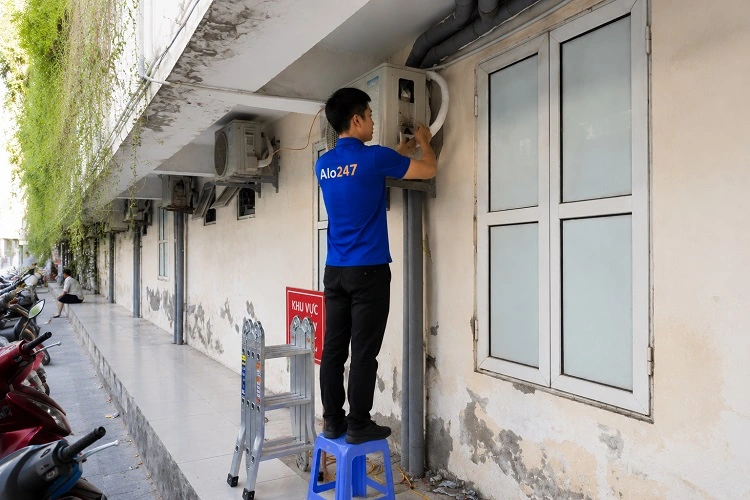 Thợ alo247 sửa điều hoà tại Thượng Cát