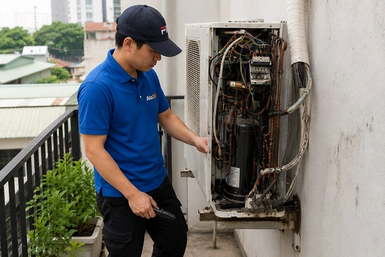 Thợ alo247 sửa điều hoà tại Vĩnh Hưng