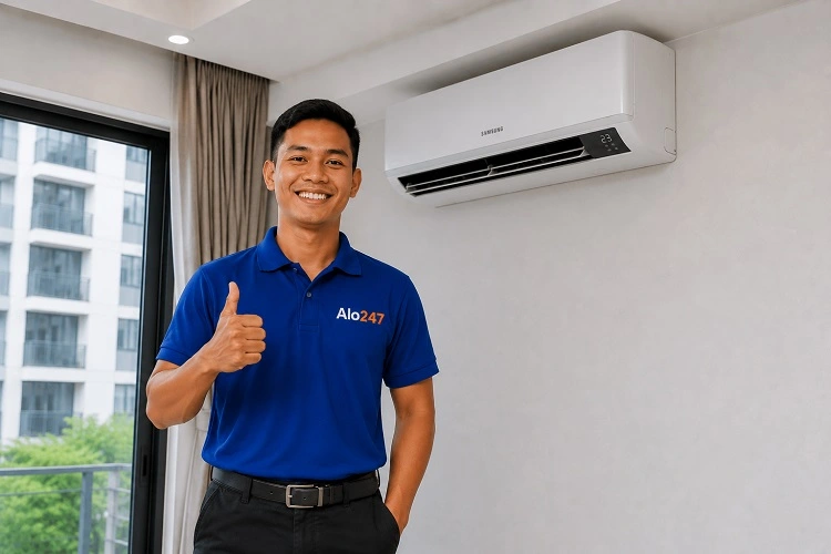 Thợ alo247 sửa điều hoà uy tín tại Hoàng Liệt